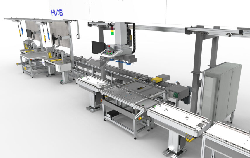 One Piece Flow Assembly Lines HOOB Factory Automation Machine