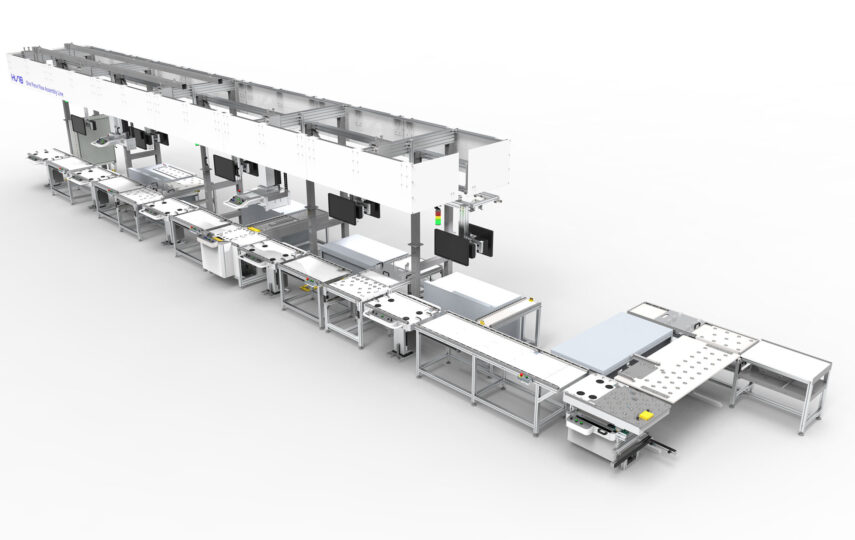 One-Piece Flow Assembly Lines - HOOB - Factory Automation & Machine ...